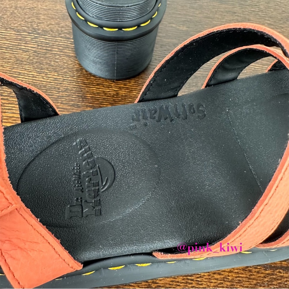 Dr. Martens Blaire Quad Coral Platform Sandals - Picture 10 of 15